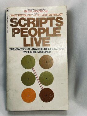 Scripts People Live by Claude Steiner Vintage Paperback Book
